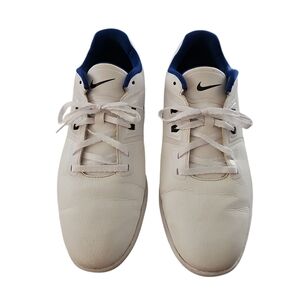 Nike Athletic Shoes Golf Cleats Vapor Pro White Faux Leather Mens 10
